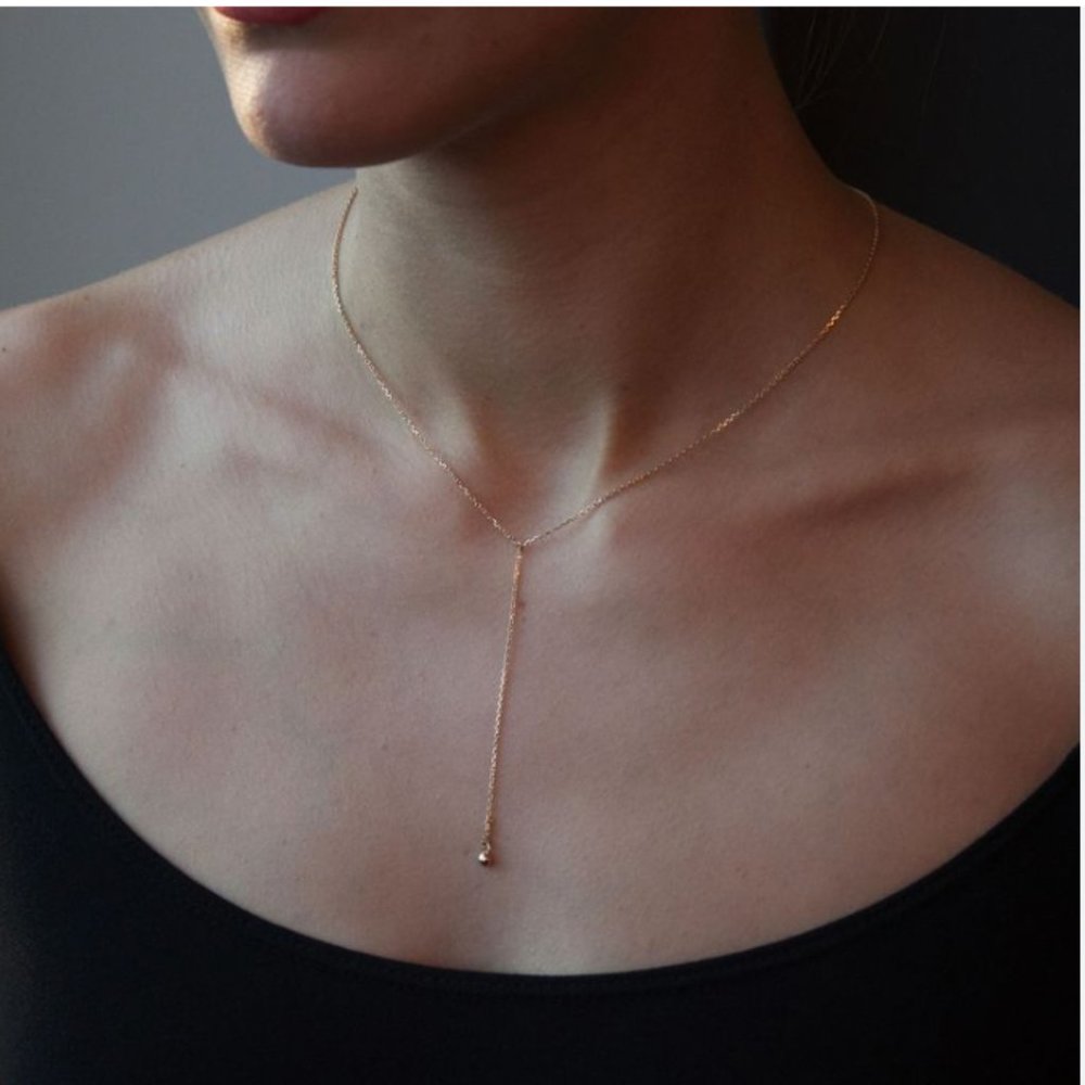 Catbird Greco Lariat Necklace